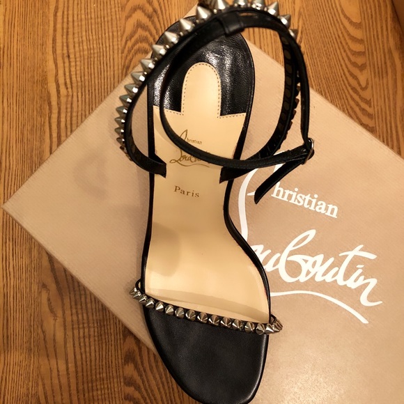 BRAND NEW * So Me Spike Red Sole Sandals - Picture 6 of 8